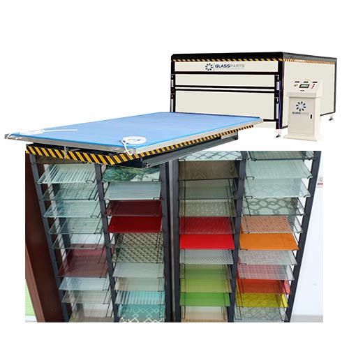 Forno de laminação com tres bandeijas de EVA